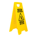 Letrero Plegable de Piso Mojado Klintek