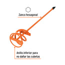 Revolvedor para Pintura 4" x 55 cms Truper