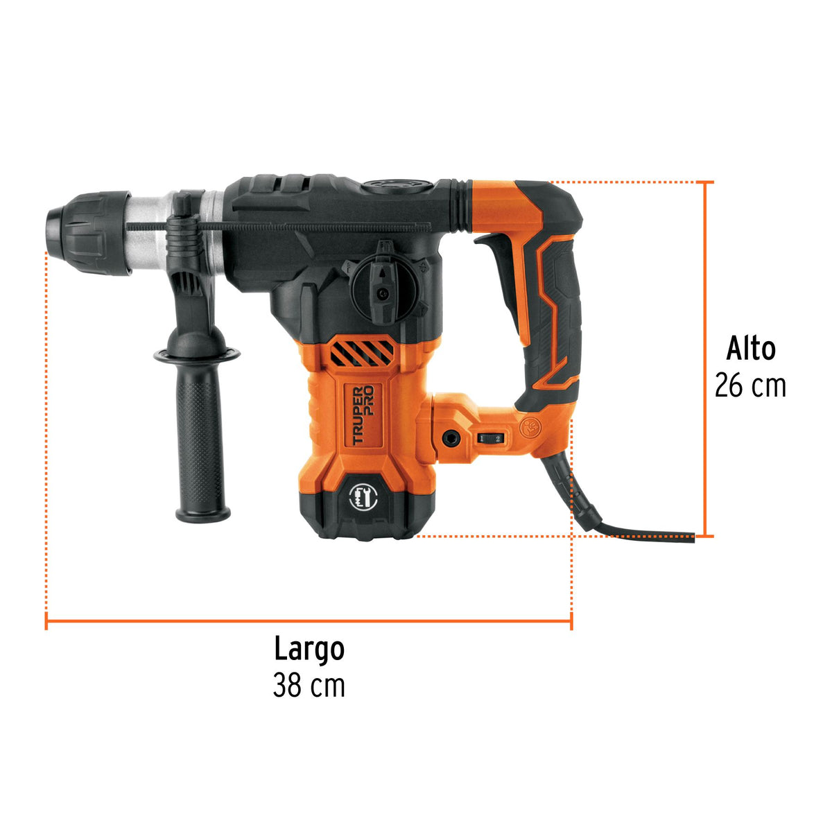 Rotomartillo SDS Plus 6 Joules TRUPER PRO