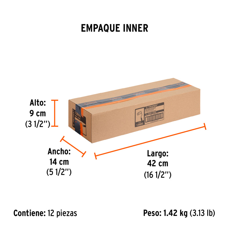 Mini Rodillo para Pintar 4" x 3/8" de Poliester Truper