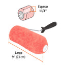 Rodillo para Pintar 9" x 1"1/4 Superficies Extra Rugosas Truper