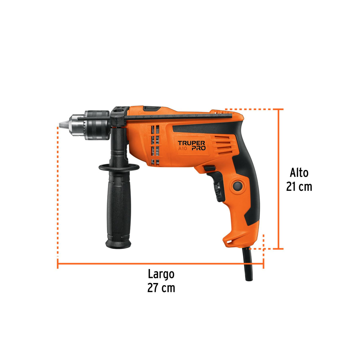 Rotomartillo  600 Watts 1/2" TRUPER PRO