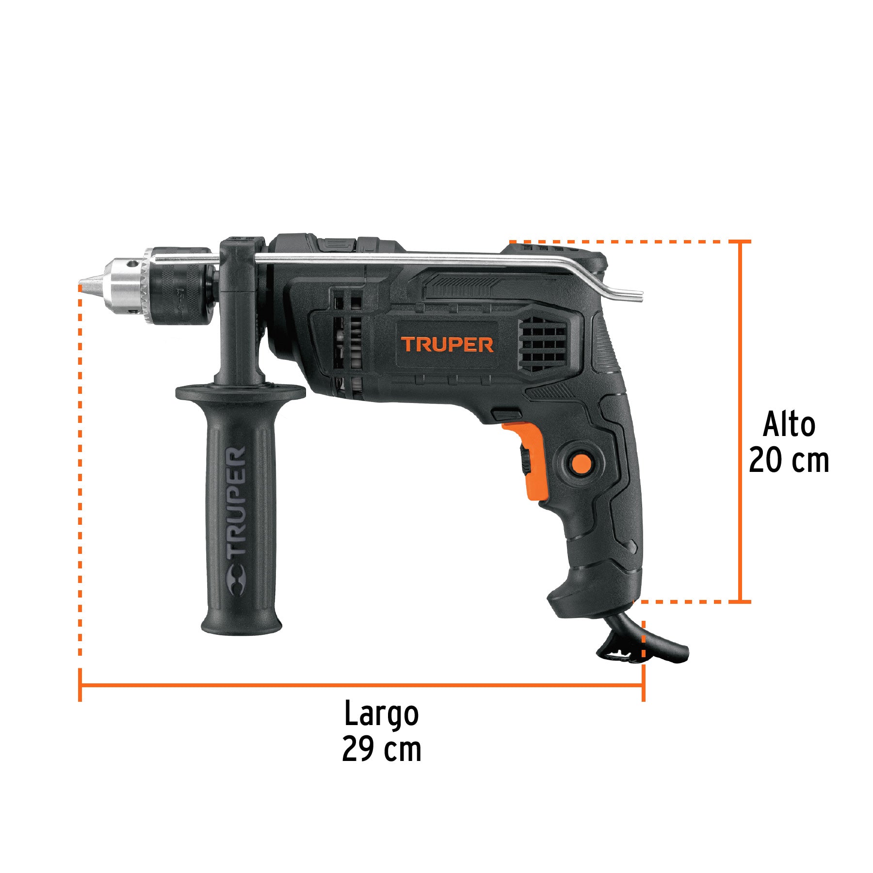 Rotomartillo  700 Watts Broquero de 1/2" Truper Industrial