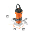 Router Compacto 600 Watts TRUPER PRO