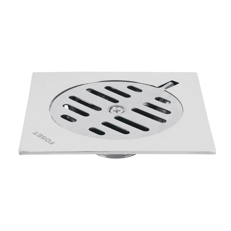 Coladera Cuadrada Metalica 6" X 6" Foset Basic