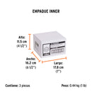 Rueda Flap 3" (75 mm) Grano 80 Truper