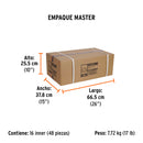 Rueda Flap 3" (75 mm) Grano 80 Truper