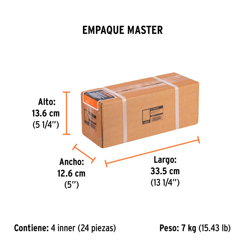 Cincel SDS Plus Plano Grueso 1"1/2 x 10" Truper