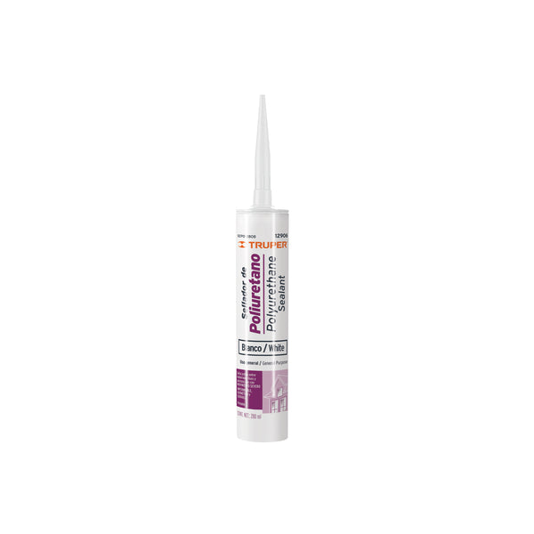Sellador Poliuretano Truper 280 ml Blanco