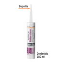 Sellador Poliuretano Truper 280 ml Negro