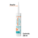 Silicon Baños y Cocinas Cartucho 280 ml Truper Blanco
