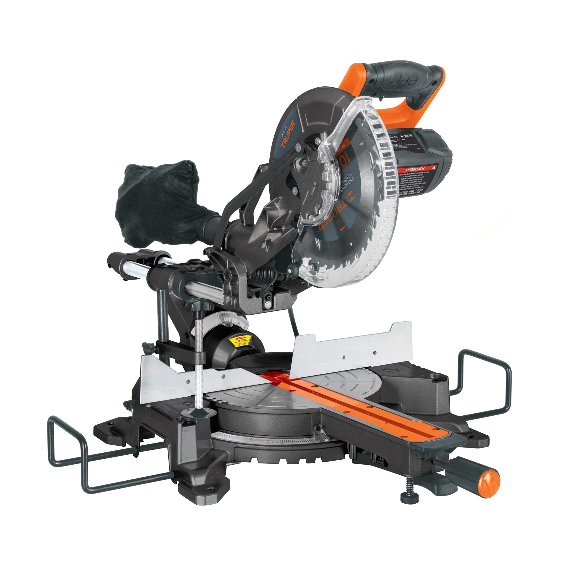 Sierra de Inglete 10", 1900 W Telescopica Compuesta Truper