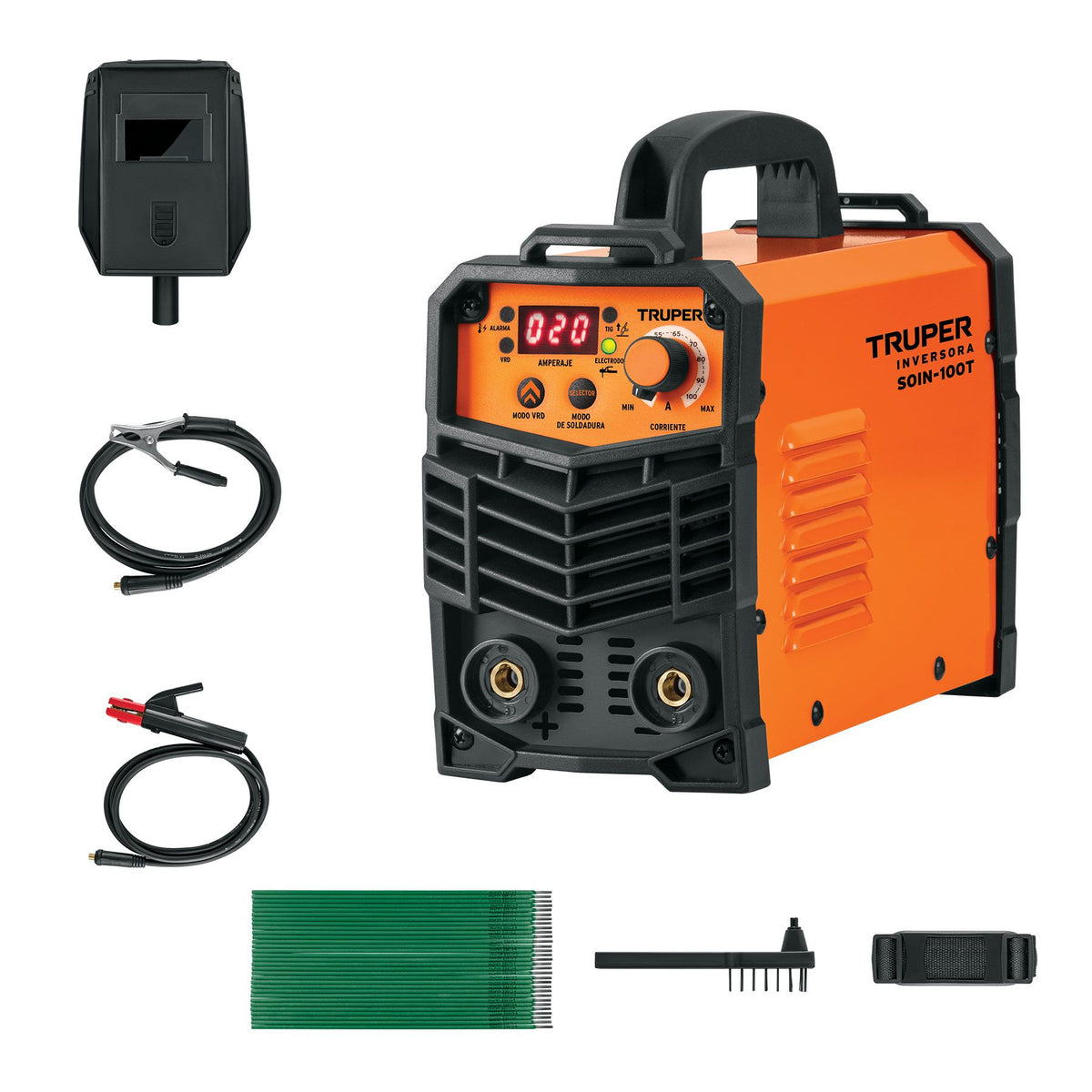 Soldadora Inversora SMAW y GTAW 100A 127V TRUPER