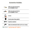 Soldadora Inversora Proceso SMAW (MMA) y GTAW (TIG) 100 A 127V Truper