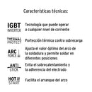 Mini Soldadora Inversora Proceso SMAW 100 A 127V Truper