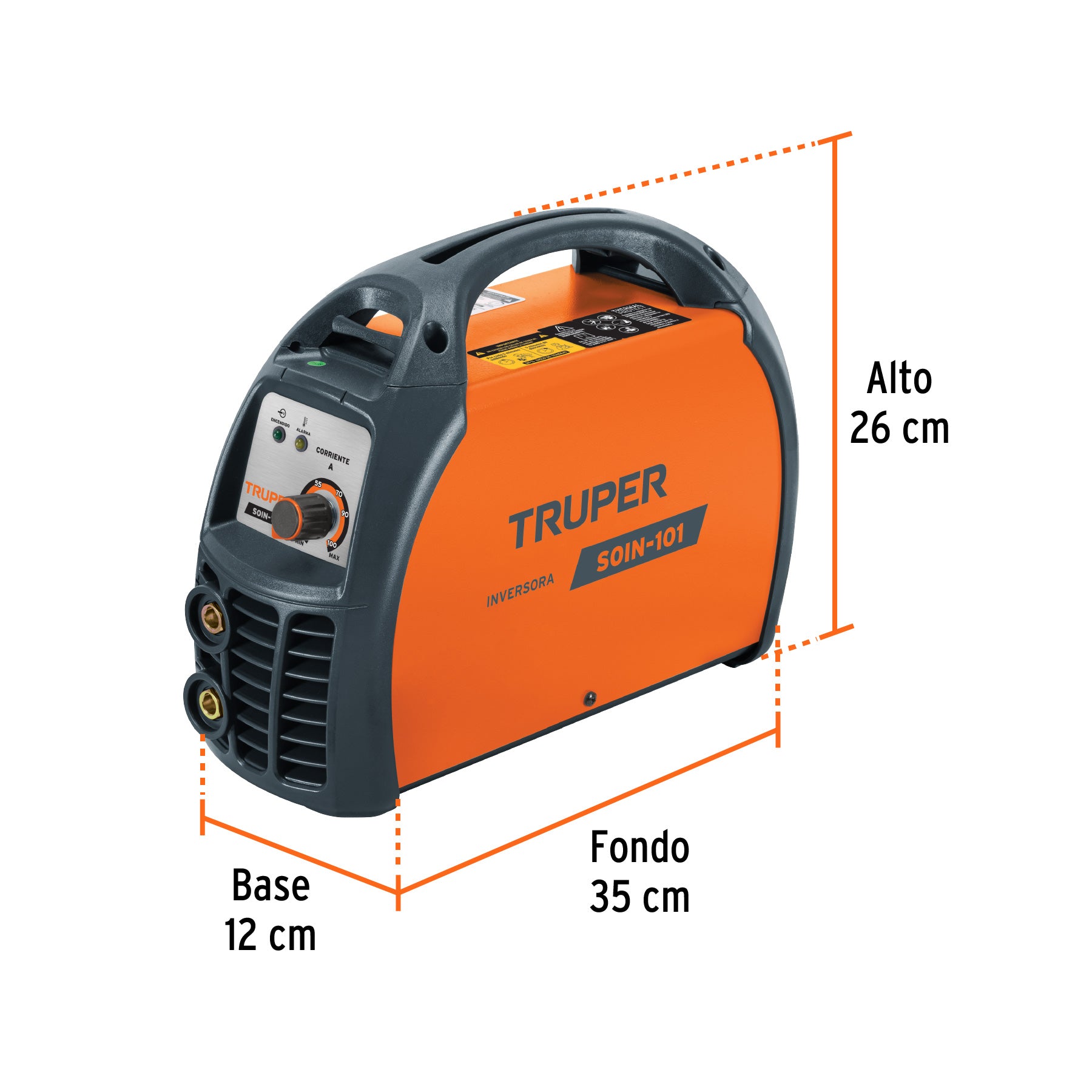 Soldadora Inversora Proceso SMAW 100 A 127V Truper