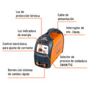 Soldadora Inversora Proceso SMAW y TIG 200 A Bi-Voltaje Truper
