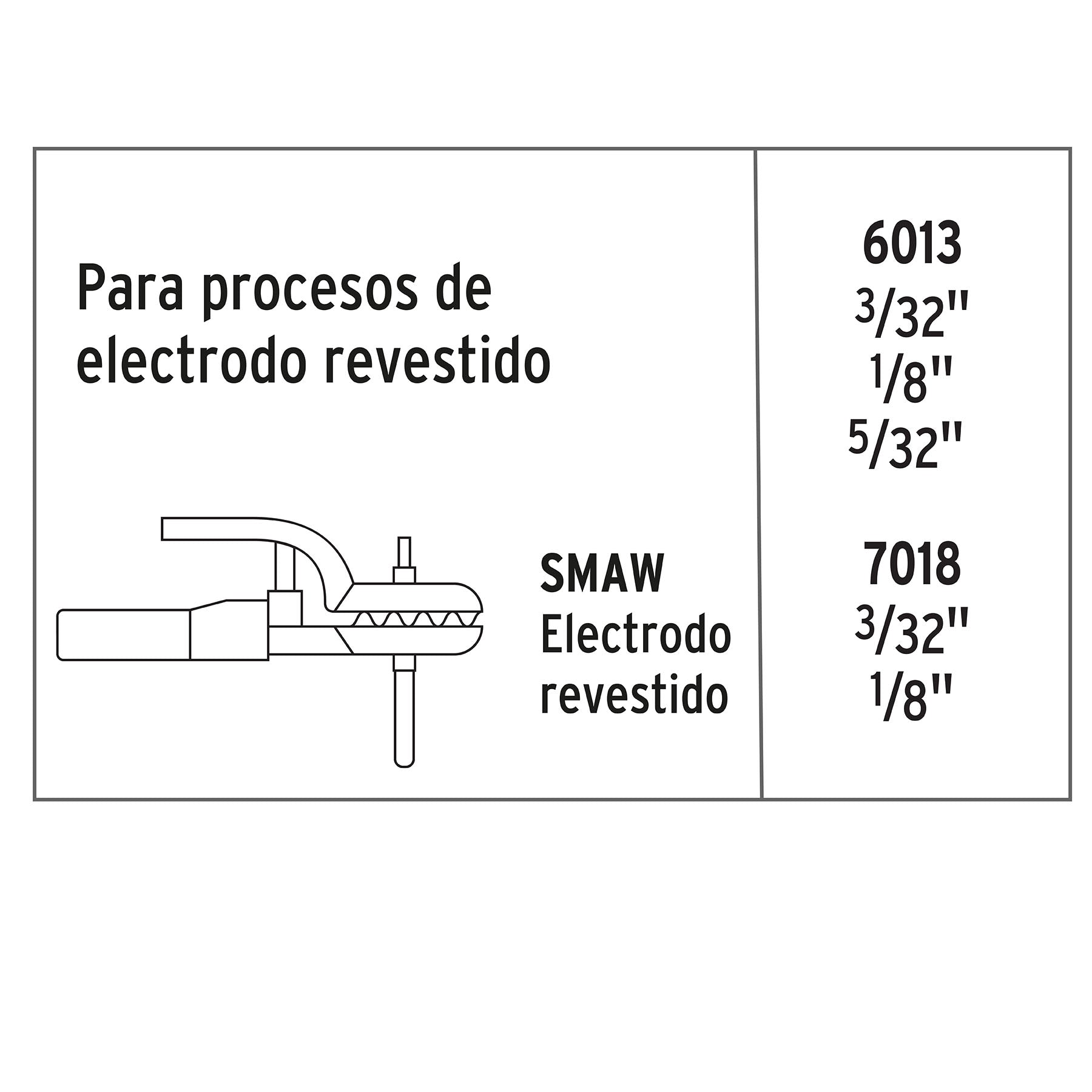 Mini Soldadora Inversora Proceso SMAW 130 A 127V Truper