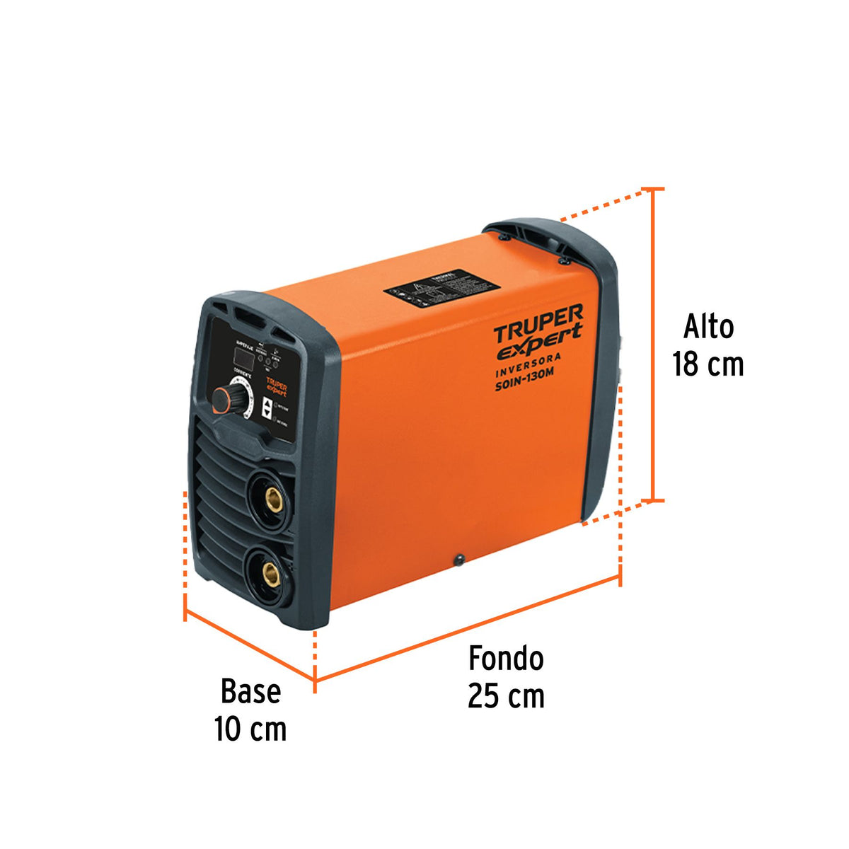 Mini Soldadora Inversora Proceso SMAW 130A 127V TRUPER EXPERT