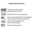 Soldadora Inversora Proceso SMAW 130 A 127V Truper