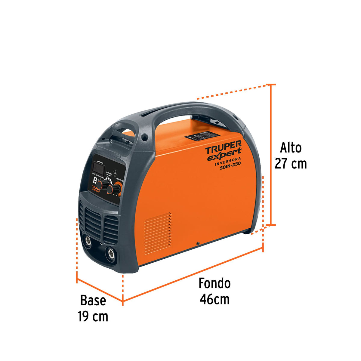 Soldadora Inversora SMAW y GTAW 250A 220V TRUPER EXPERT