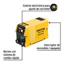 Mini Soldadora Inversora Proceso SMAW 100 A 127V Serie 300 Pretul
