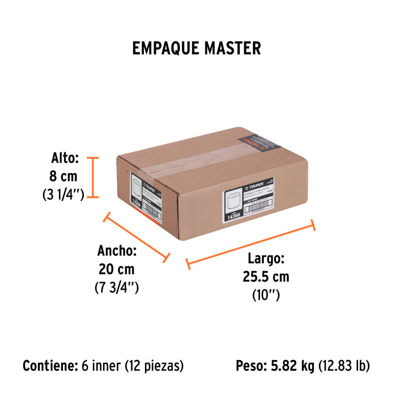 Soldadura 60 X 40 Truper Rollo 73 Metros