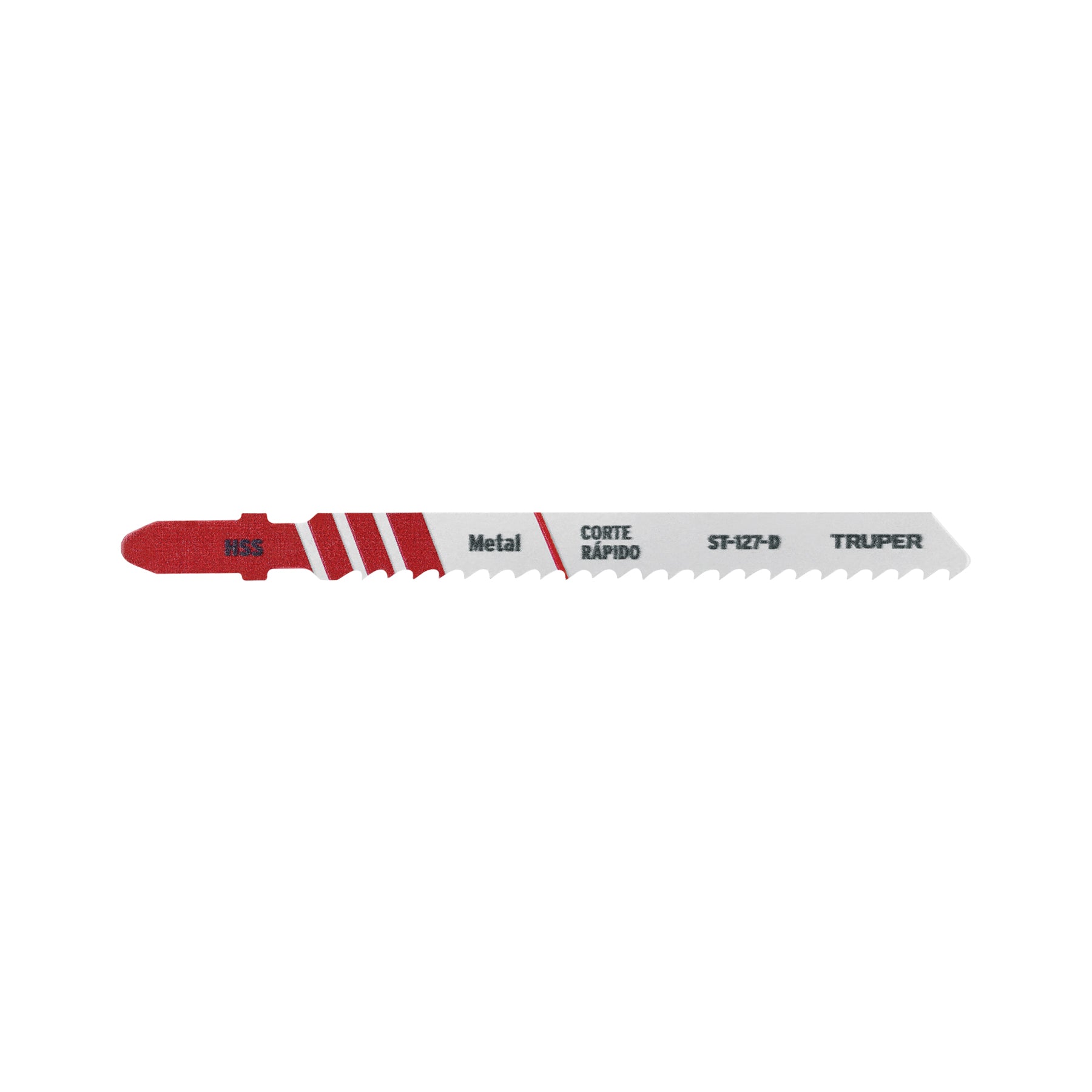 Seguetas Sierra Caladora Zanco "T" Metal Corte Rapido Truper 5 Piezas