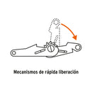 Juego de 2 Sujetadores con Matraca Carga Máxima 675 Kg Truper