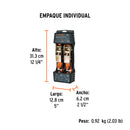Juego de 2 Sujetadores con Matraca Carga Máxima 675 Kg Truper