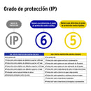 Luminario Suburbano Plano de LED 100 Watts Volteck