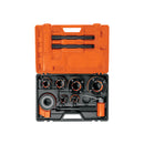 Juego de 9 Tarrajas para Tubo de 1/2" a 2" Truper