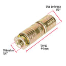 Taquete de Expansion 1/4" (6.5 mm) Fiero 1 Pieza
