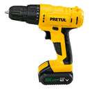 Taladro Inalambrico 12 Volts Broquero de 3/8"  Pretul