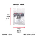 Taquete para Tablaroca Fiero Bolsa con 100 Piezas