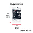 Taquete para Tablaroca Fiero Bolsa con 100 Piezas