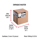 Taquete para Tablaroca Fiero Bolsa con 100 Piezas