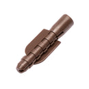 Bolsa con 20 Taquetes de Plastico 5/16" Cafe Fiero