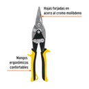 Tijeras de Aviacion 10" Corte Recto Truper