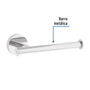 Portarollo Metalico Foset Tubig Acabado Cromo