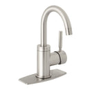 Monomando para Lavabo Corto Cuello Curvo Foset Tubig Acabado Satin