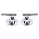 Juego de 2 Manerales para Regadera Palanca Cromo Foset TUBIG