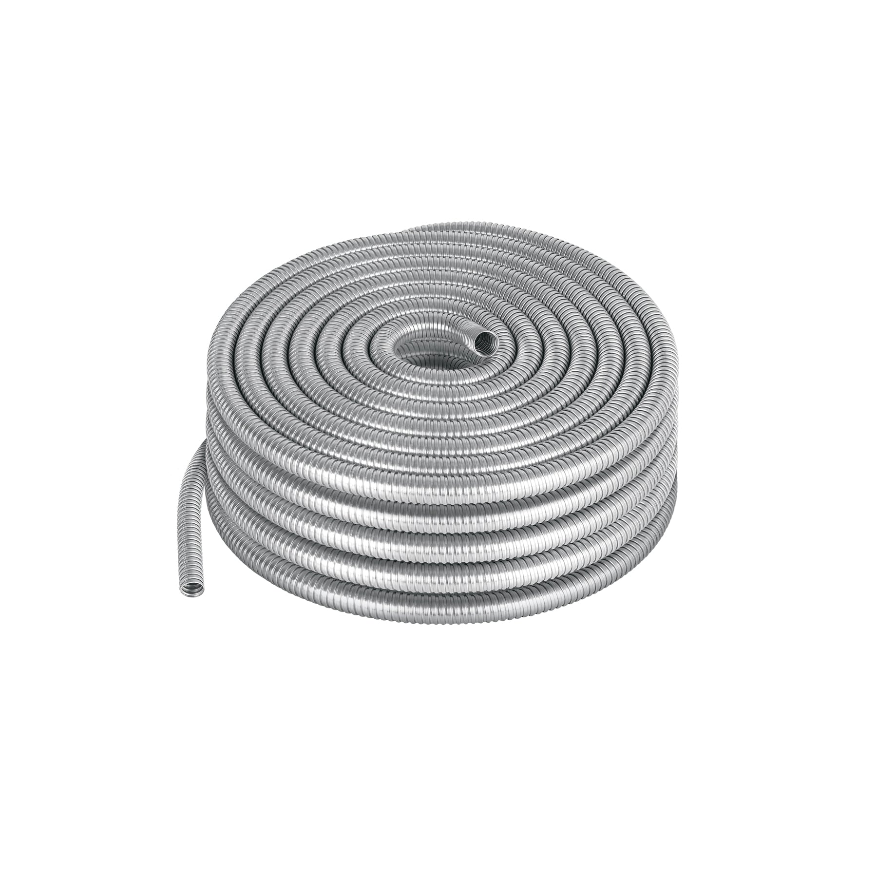 Tubo Flexible Metalico  3/4" (19 mm) Volteck Rollo 50 Metros