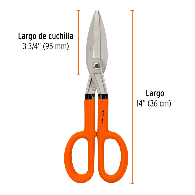 Tijera para Hojalatero 14” Truper