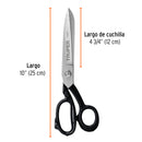 Tijeras Industriales Acabado Niquelado Truper 10"