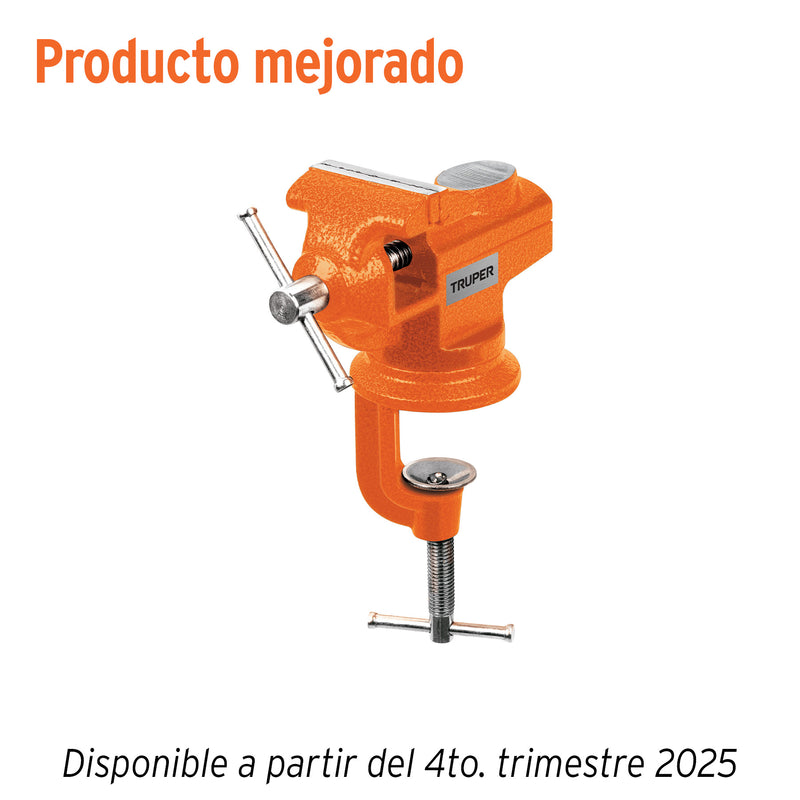 Tornillo de Banco para Joyero Truper 2"1/2