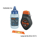 Tiralineas Plastico 30 Metros con Gis de 4 Onzas Truper