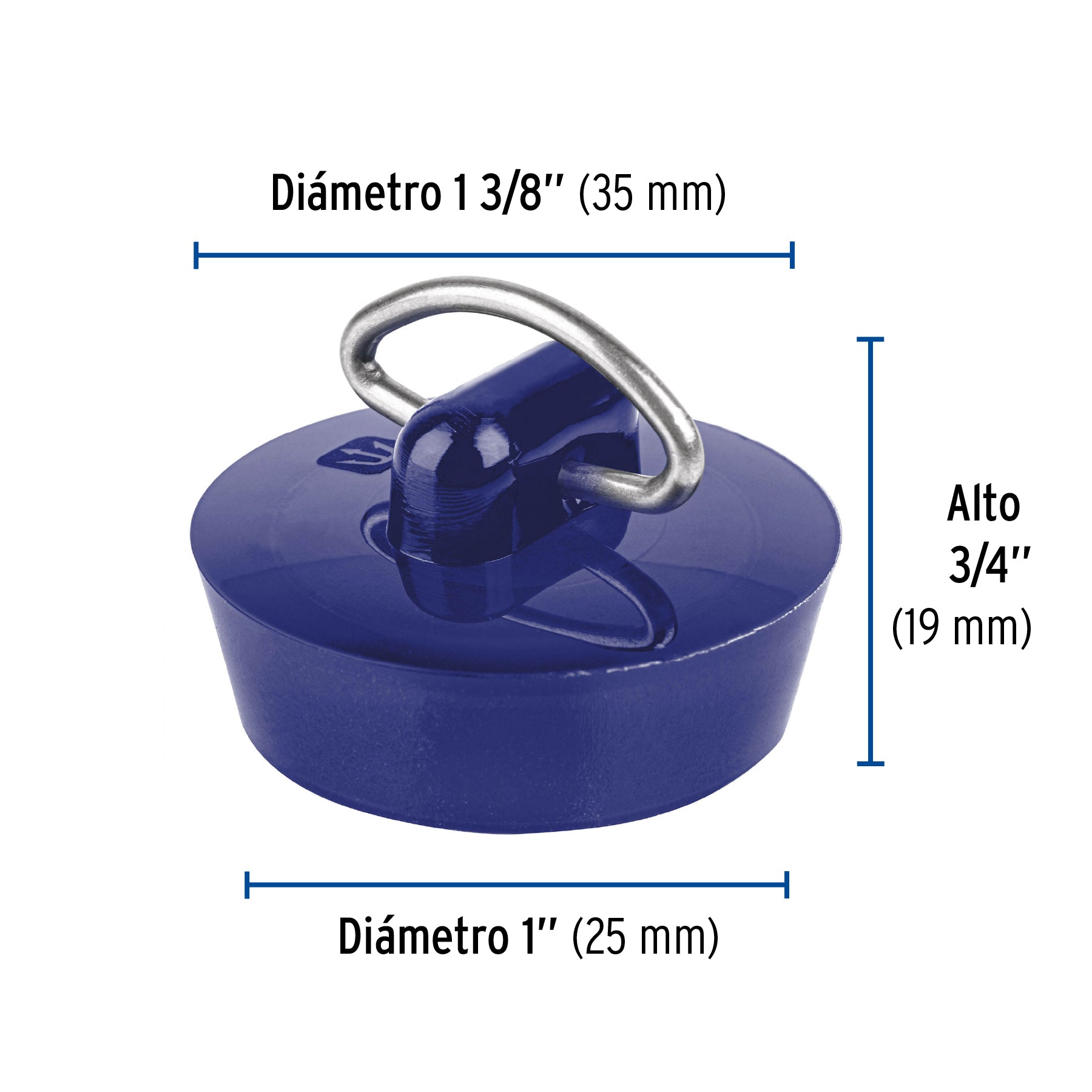 Tapon de PVC para Lavadero 1"1/4 (32 mm) Foset
