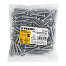 Tornillo Tipo Estufa 1/4" X 1"1/2 Fiero Bolsa 80 Piezas