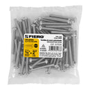 Tornillo Tipo Estufa 1/4" X 2" Fiero Bolsa 50 Piezas